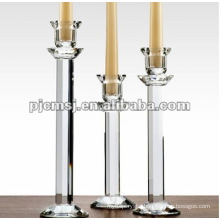 Pillar Round Crystal Candle Holder For Night Party Decoration